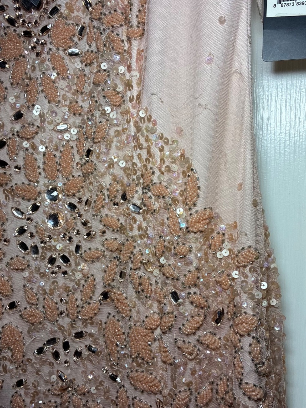 Adrianna Papell Pink Embellished Cocktail Dress - Picture 3 of 4